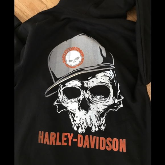 Gildan Other - Harley Davidson Sz 4X Unisex Kangaroo Hoodie NWOT